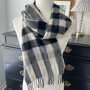 Edinburgh plaid scarf 100% cashmere